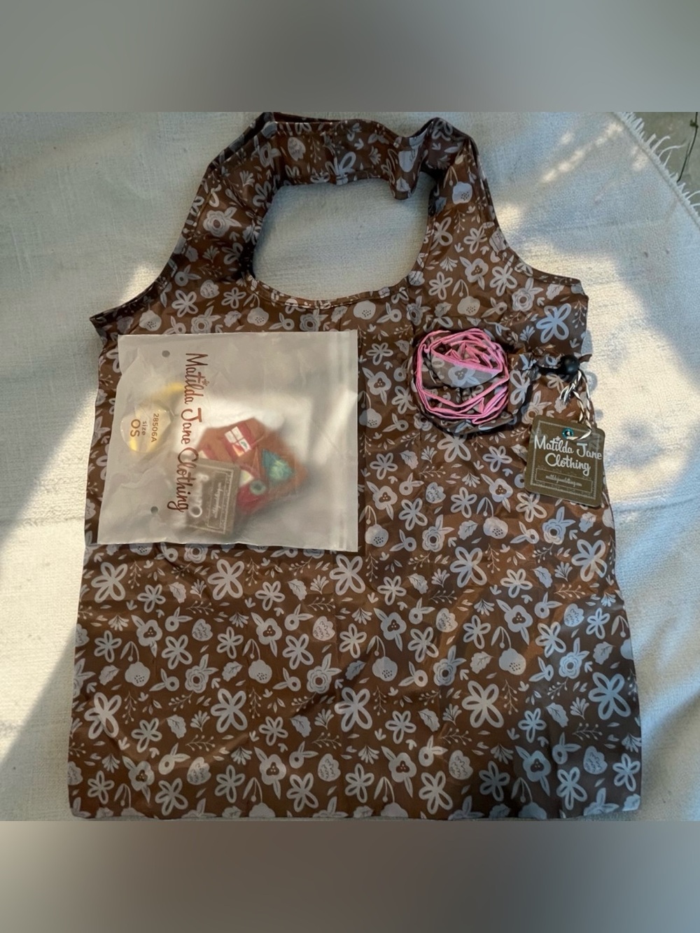 NIB Matilda Jane Tree Ornament with  
MJ tote bag NWT